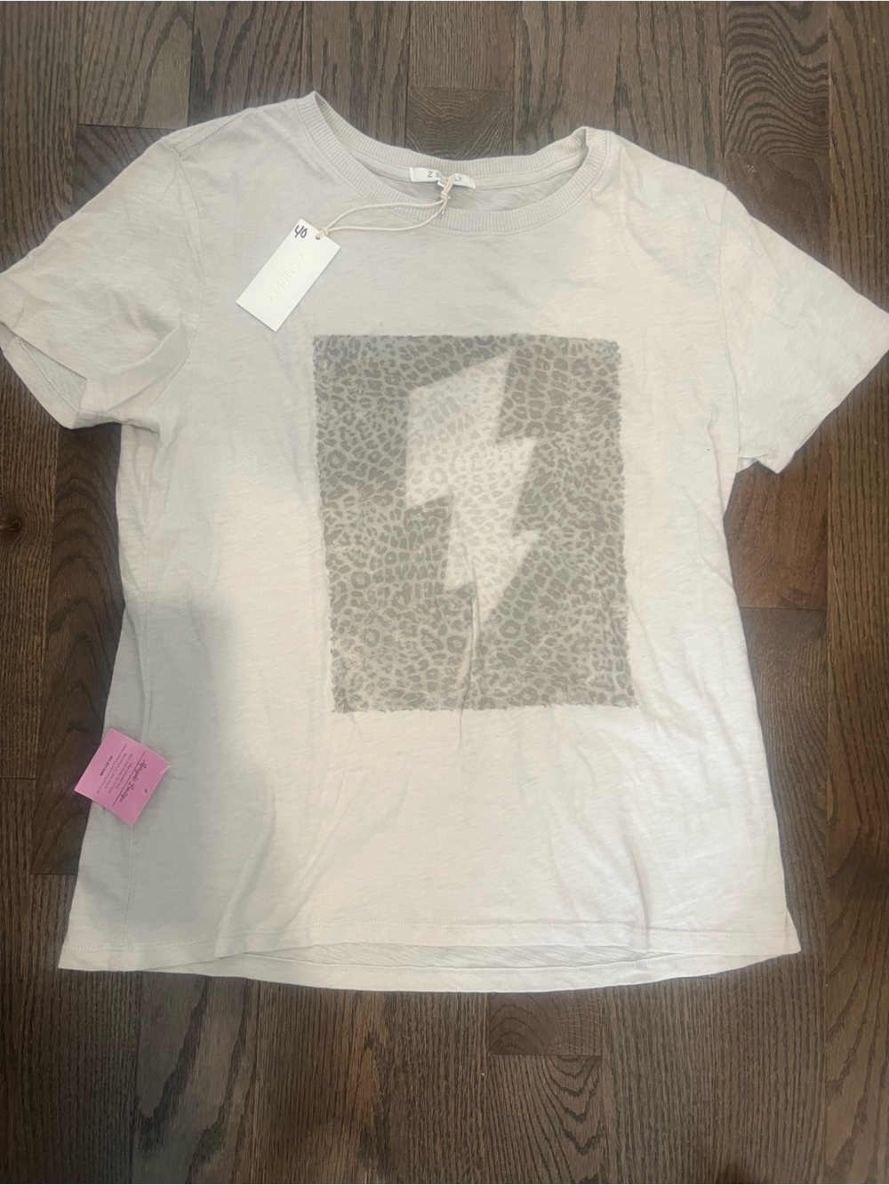 Z Supply Cream Crewneck Tee